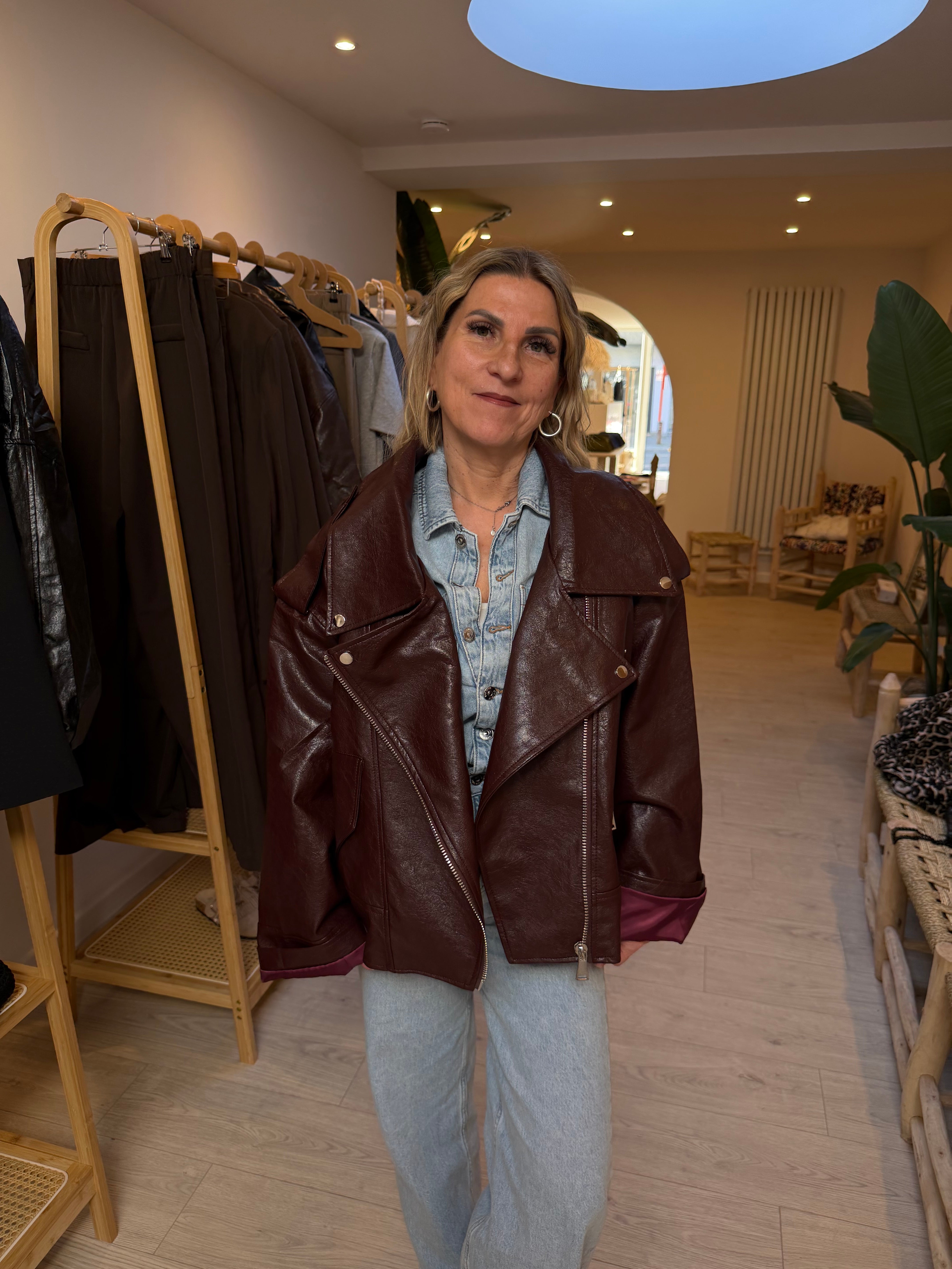 Veste Alizée Cuir