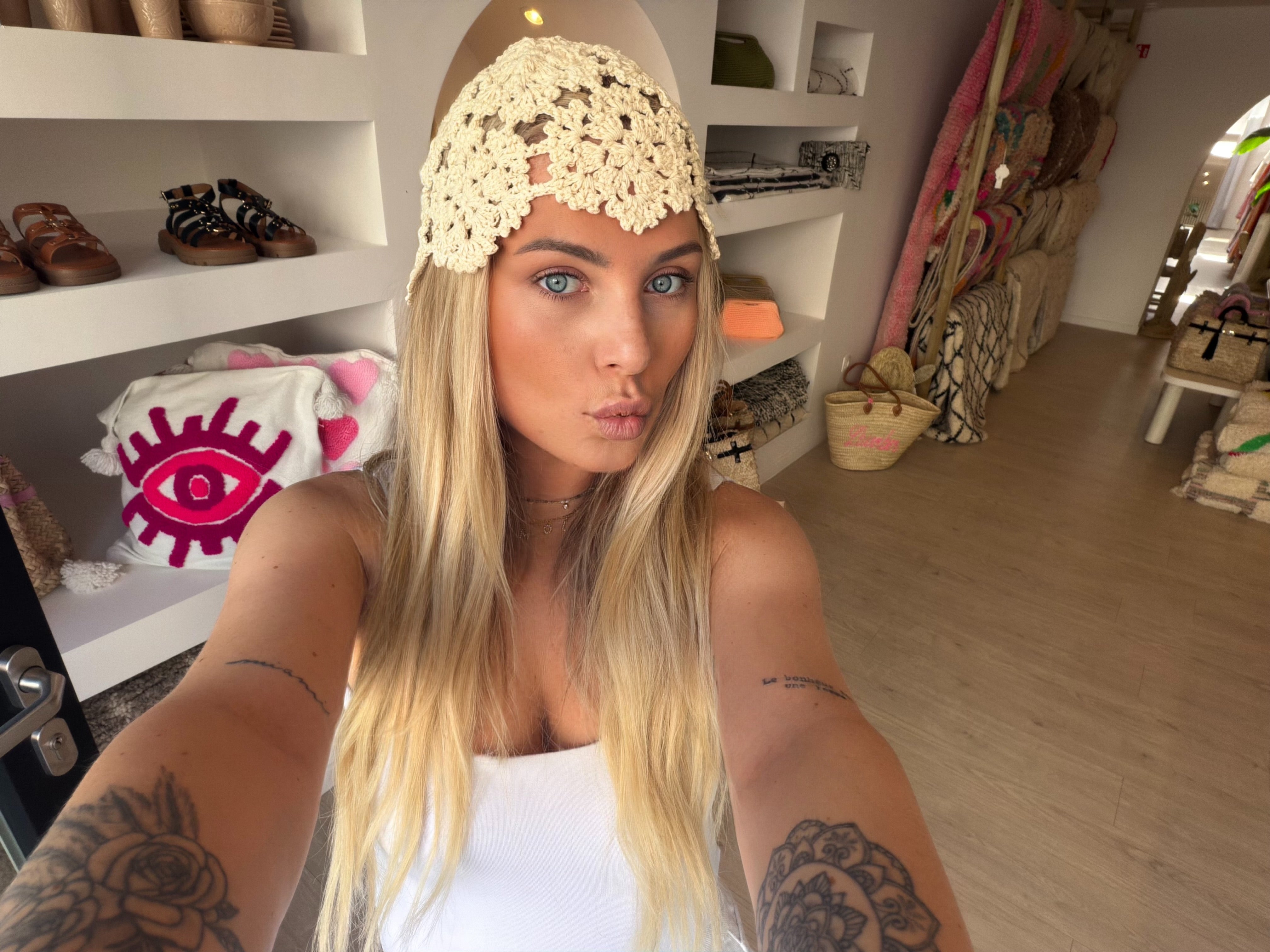 Bonnet crochet