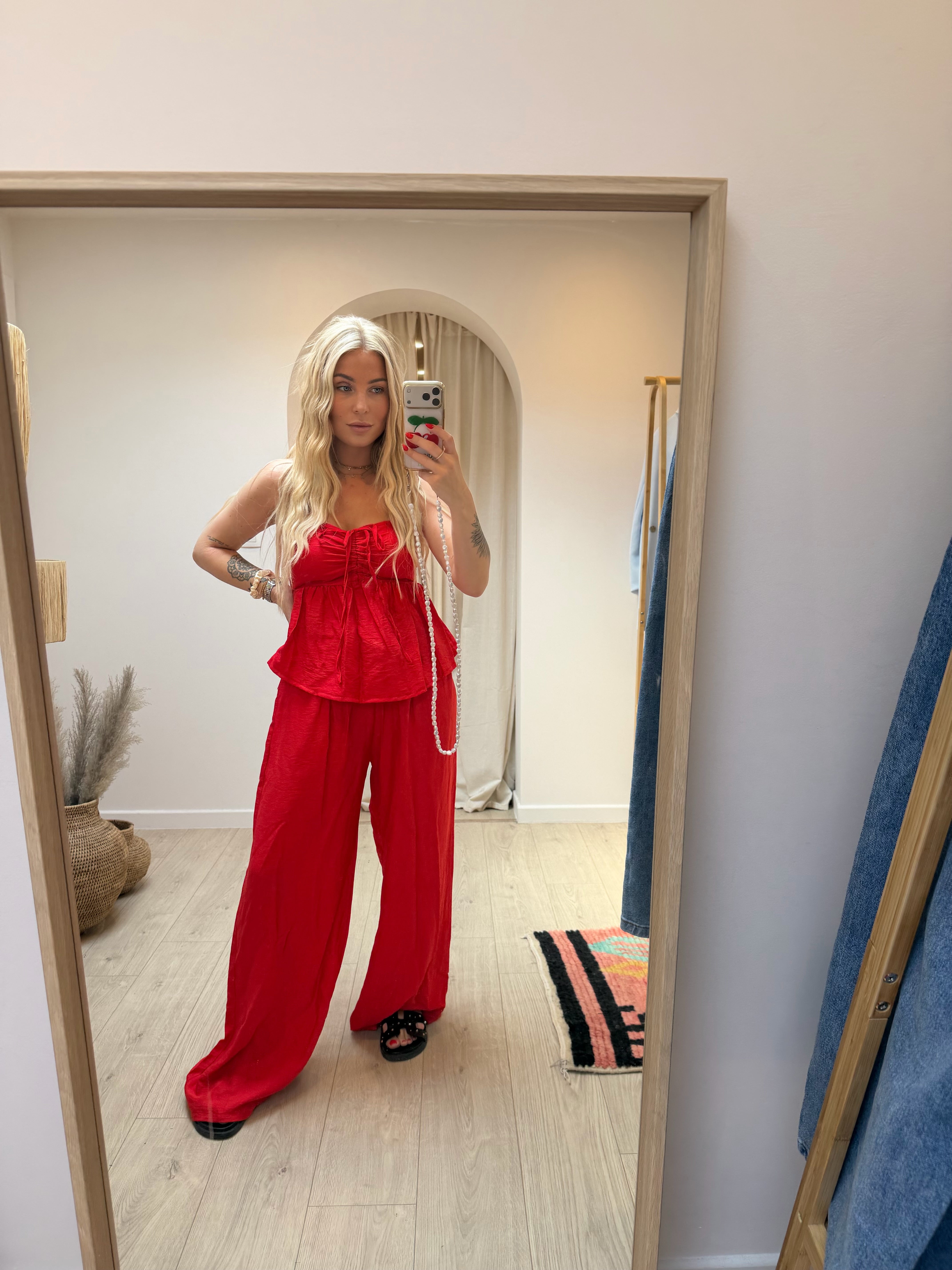 Précommande - Ensemble rouge bandeau