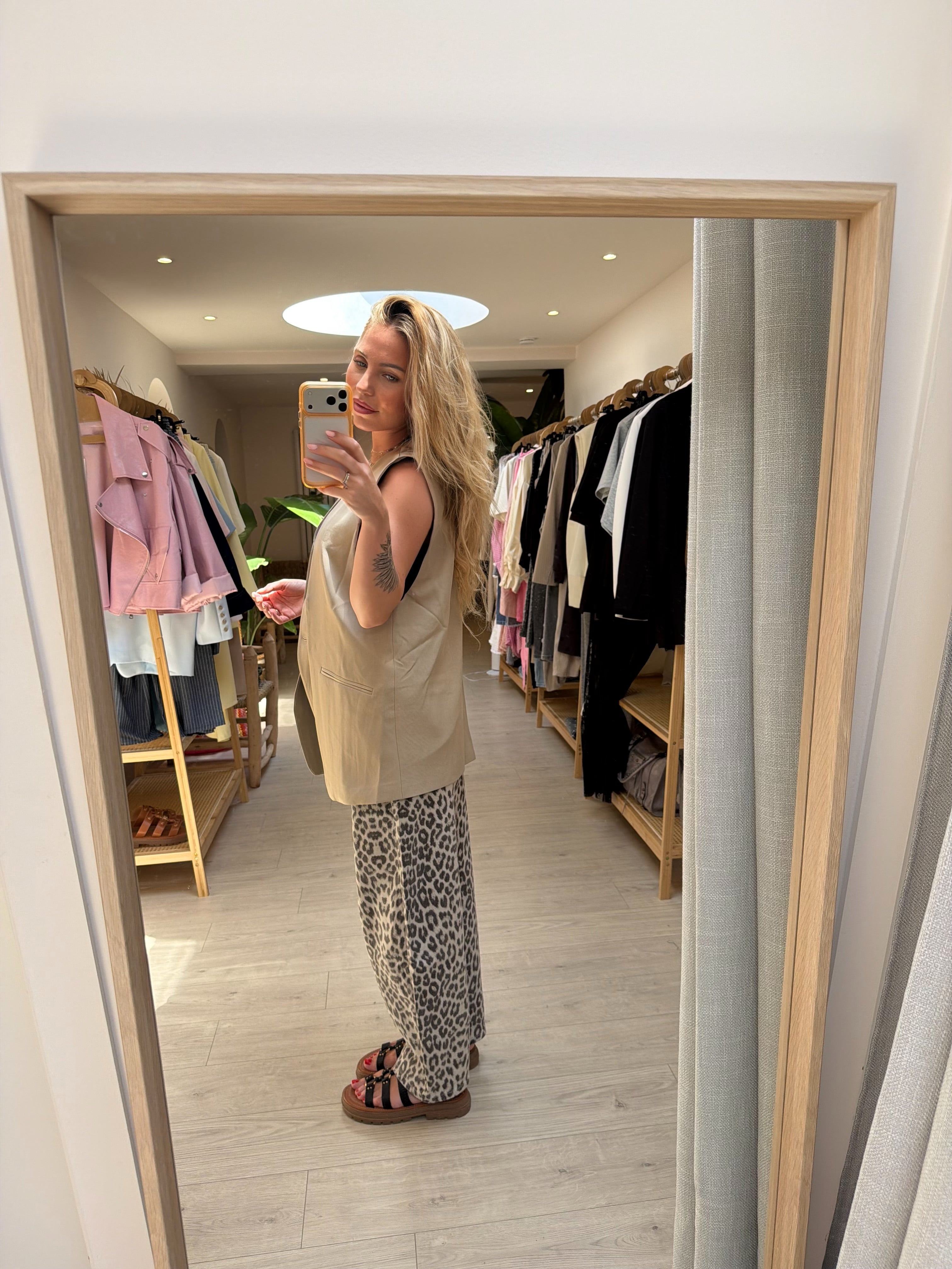 Gilet beige