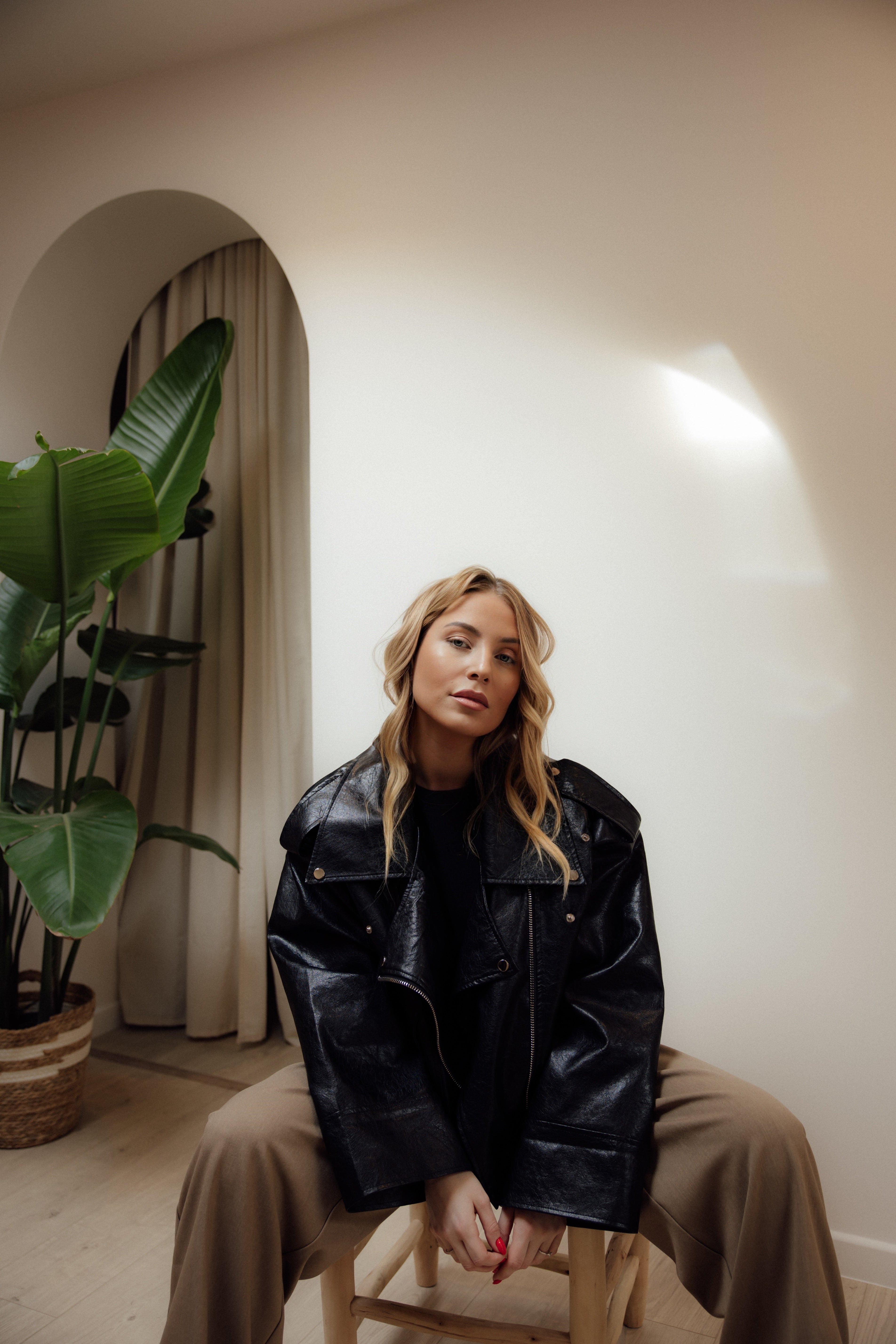 Veste Alizée Cuir