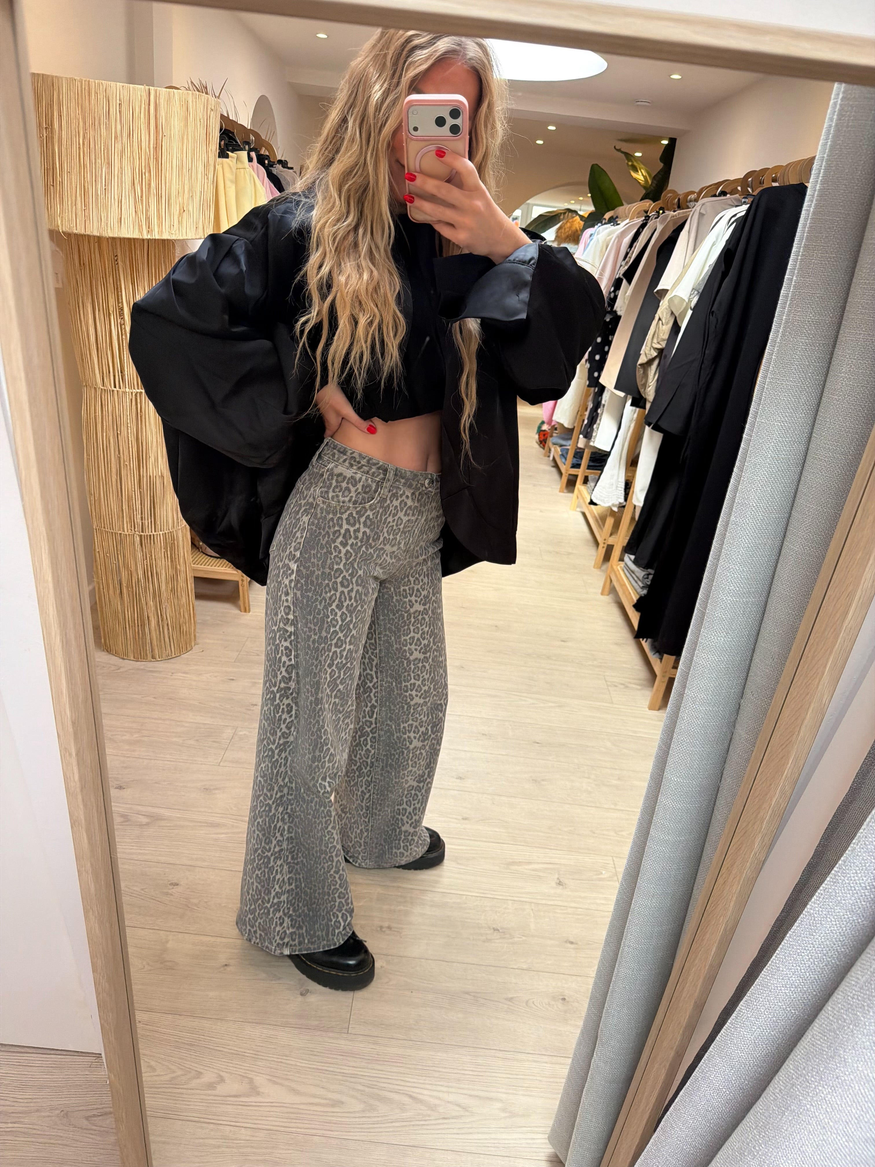 Précommande - Jeans panthère